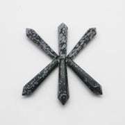 Natural Stone Hexagon Prism Loose Beads