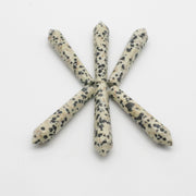 Natural Stone Hexagon Prism Loose Beads