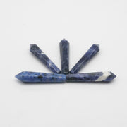 Natural Stone Hexagon Prism Loose Beads
