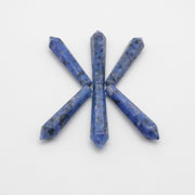 Natural Stone Hexagon Prism Loose Beads