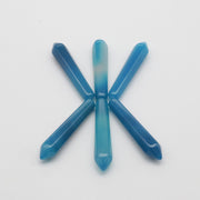 Natural Stone Hexagon Prism Loose Beads