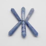 Natural Stone Hexagon Prism Loose Beads