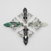 Natural Stone Cupid's Arrow Jewelry Pendant
