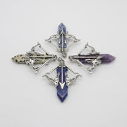 Natural Stone Cupid's Arrow Jewelry Pendant