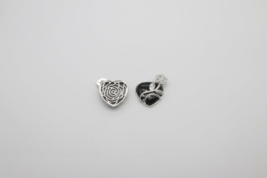 Natural Stone The Heart Of The Rose Pendant