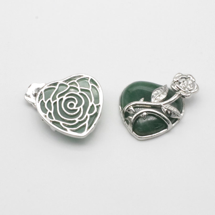 Natural Stone The Heart Of The Rose Pendant