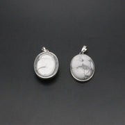 Natural Stone Oval Shape Pendant Price For 10 PCS