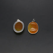 Natural Stone Oval Shape Pendant Price For 10 PCS