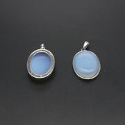 Natural Stone Oval Shape Pendant Price For 10 PCS