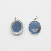 Natural Stone Oval Shape Pendant Price For 10 PCS