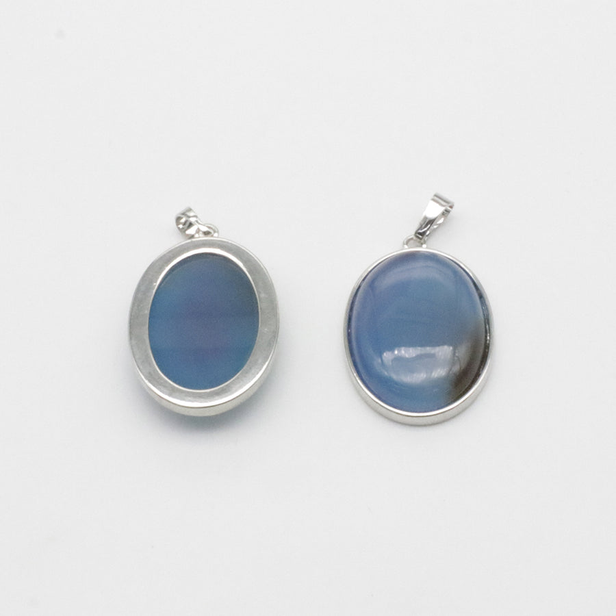 Natural Stone Oval Shape Pendant Price For 10 PCS