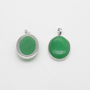 Natural Stone Oval Shape Pendant Price For 10 PCS