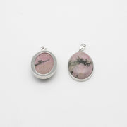 Natural Stone Oval Shape Pendant Price For 10 PCS