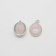 Natural Stone Oval Shape Pendant Price For 10 PCS