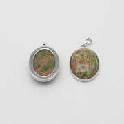 Natural Stone Oval Shape Pendant Price For 10 PCS