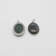 Natural Stone Oval Shape Pendant Price For 10 PCS