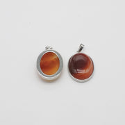 Natural Stone Oval Shape Pendant Price For 10 PCS
