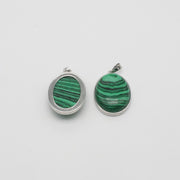Natural Stone Oval Shape Pendant Price For 10 PCS