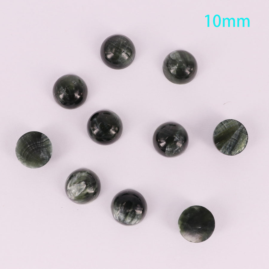 Full Size Of Natural Seraphinite Round Cabochon Price For 10 PCS