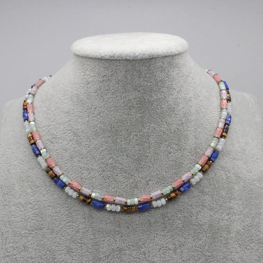 Nice Roundel Beads Simple Fashion Choker