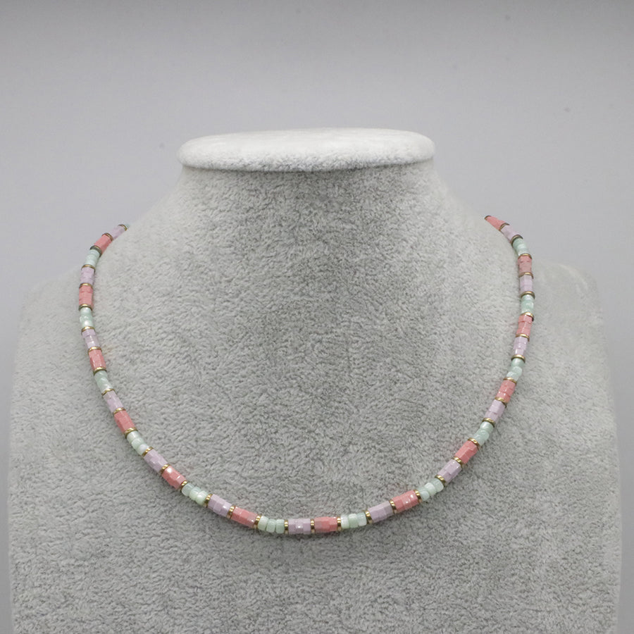 Nice Roundel Beads Simple Fashion Choker