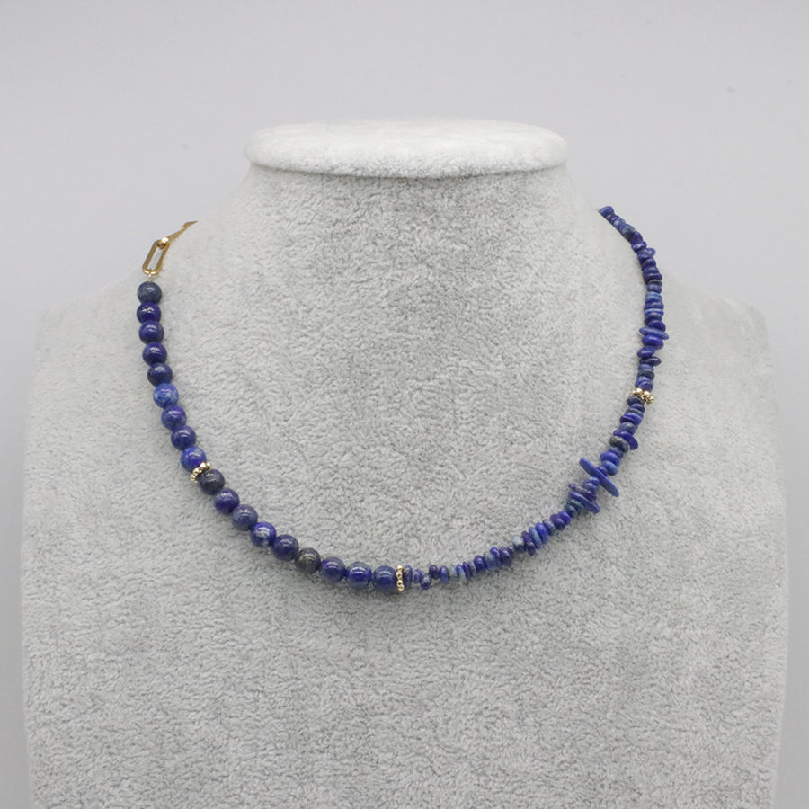 Nice Natural Beads Special collision Design Choker