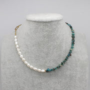 Nice Natural Beads Special collision Design Choker