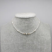 Nice Simple Style of 3mm Small Natural Stone beads Necklace