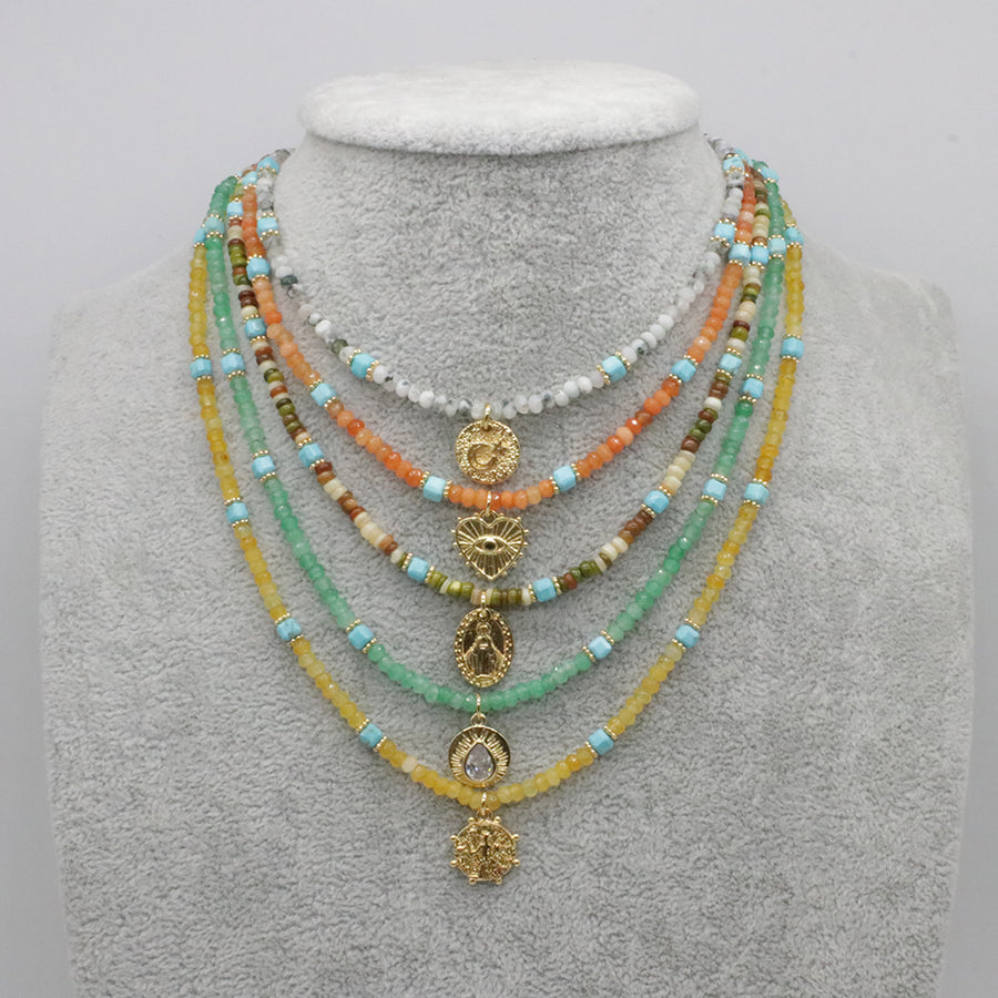 Nice Western Style of Natural Stone Necklace