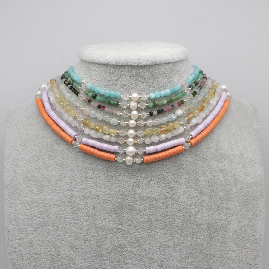 Nice Western Style of Natural Stone Choker