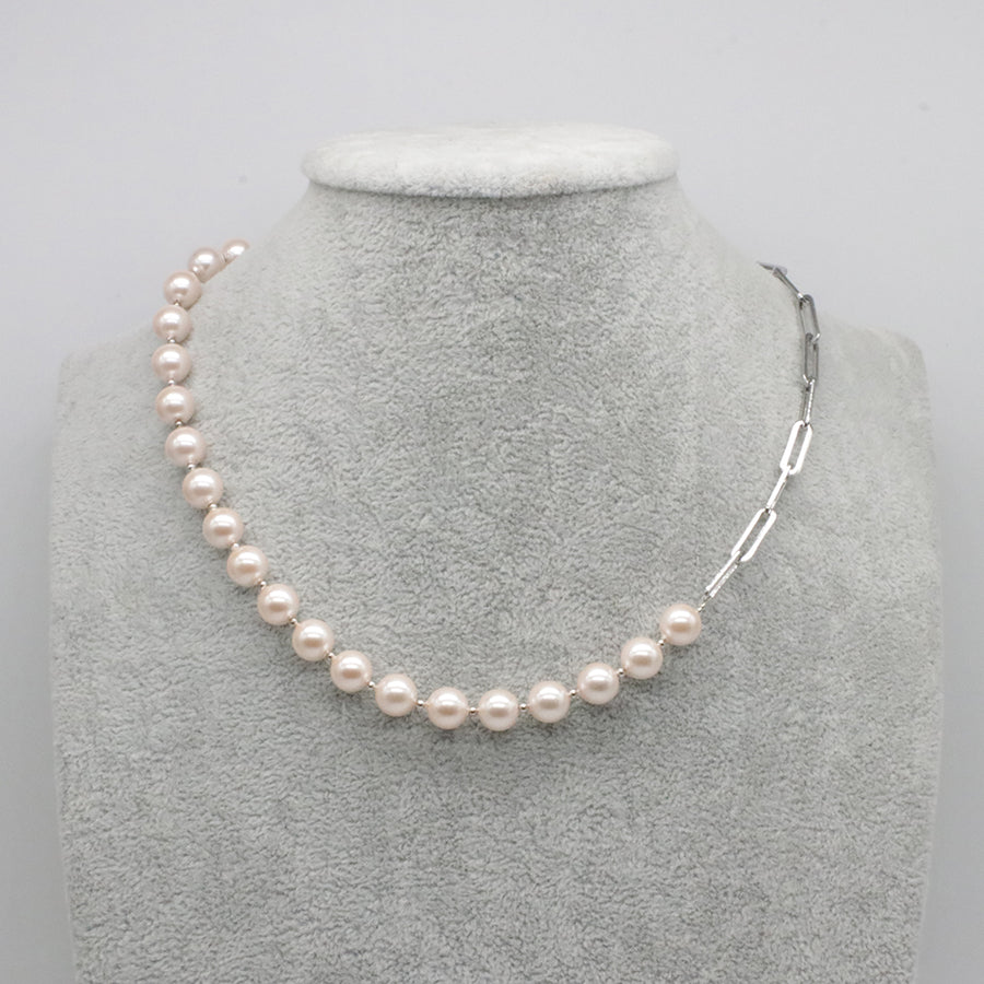 Nice Shell Pearl Beads Inverse Style Design Choker