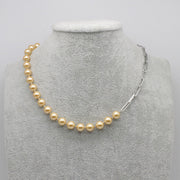 Nice Shell Pearl Beads Inverse Style Design Choker