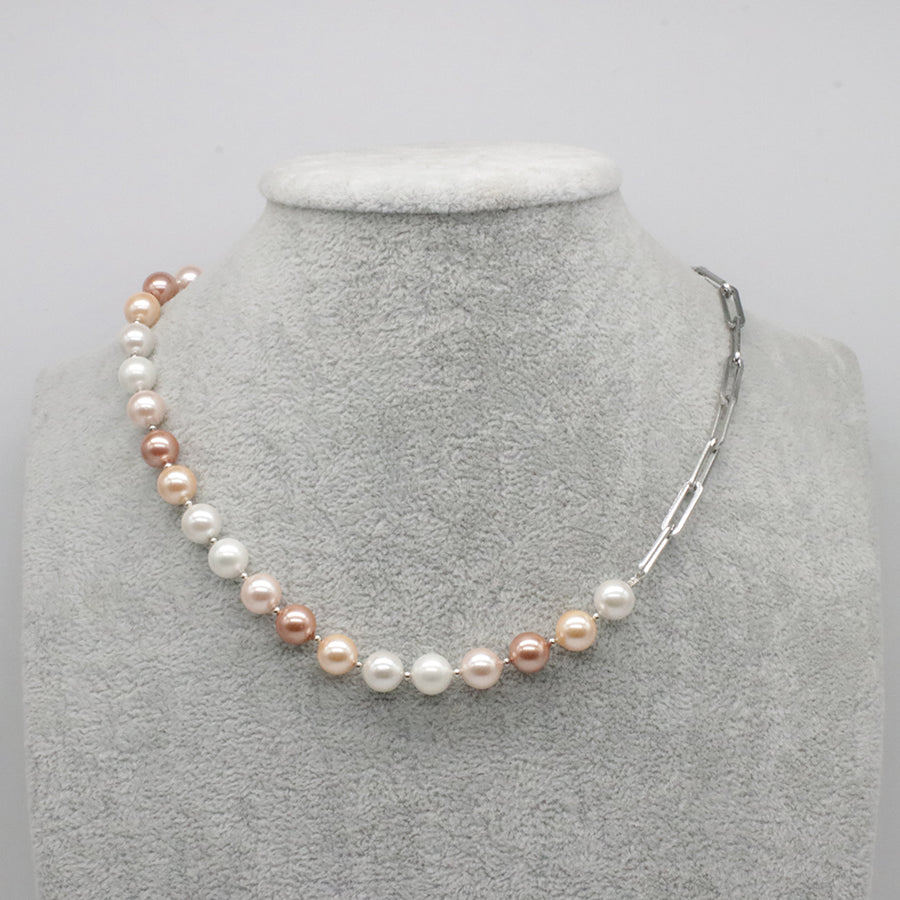 Nice Shell Pearl Beads Inverse Style Design Choker