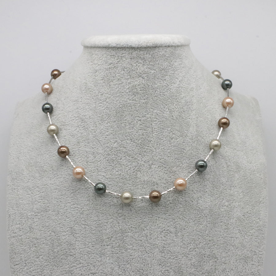 Nice Shell Pearl Beads Necklace