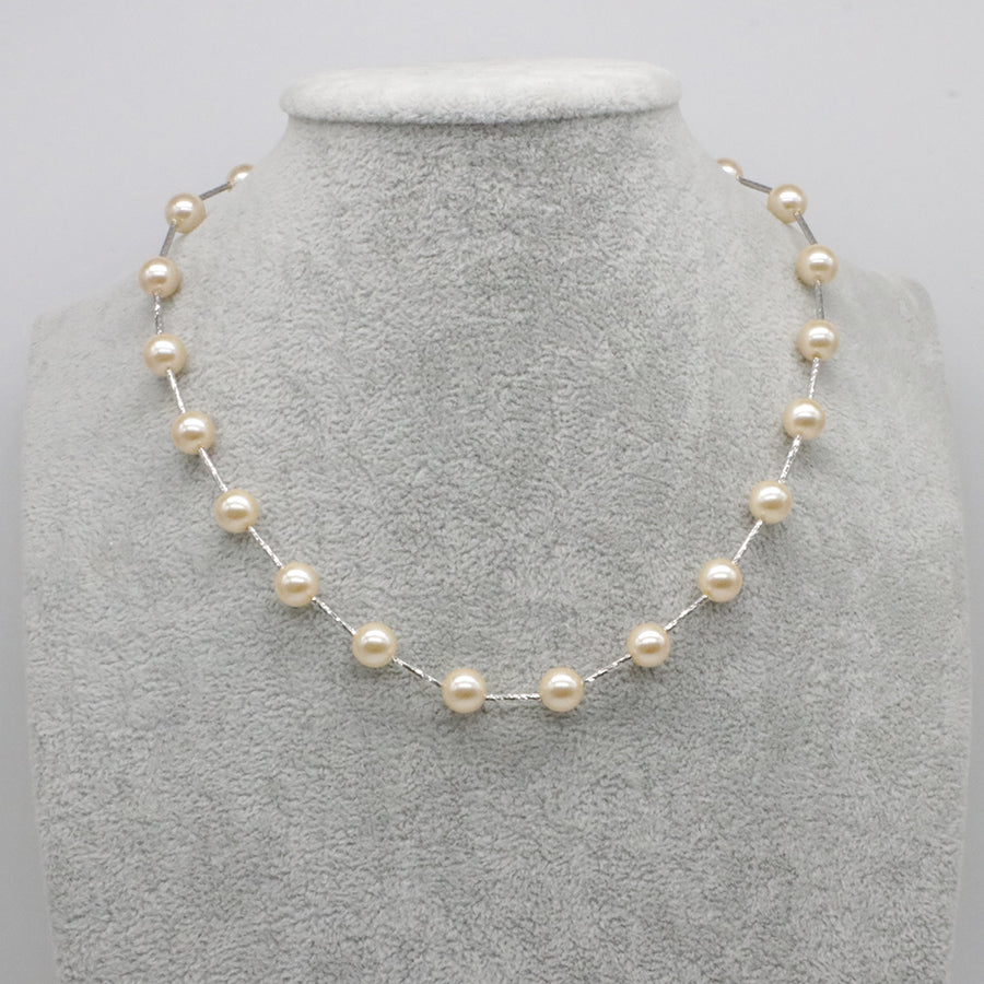 Nice Shell Pearl Beads Necklace