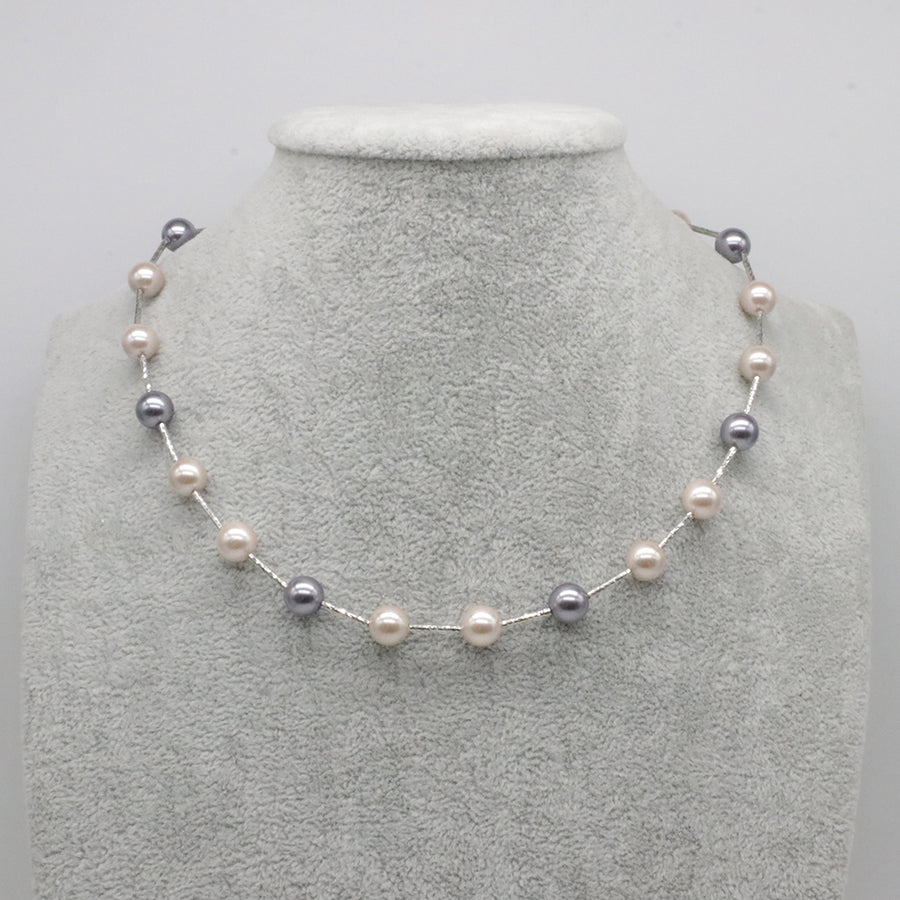 Nice Shell Pearl Beads Necklace