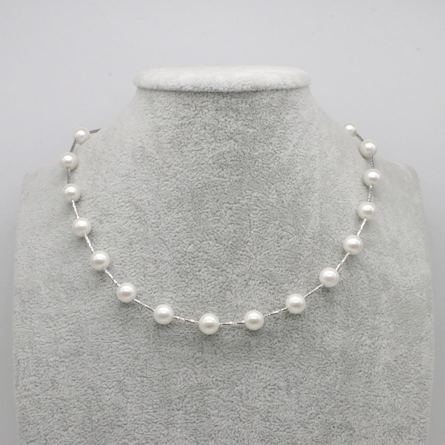 Nice Shell Pearl Beads Necklace