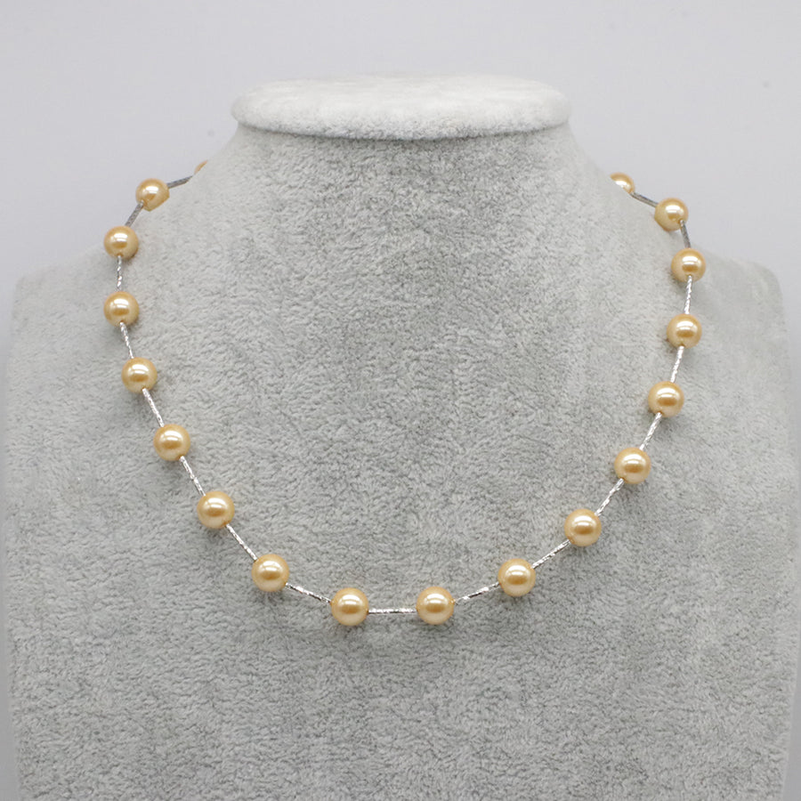 Nice Shell Pearl Beads Necklace