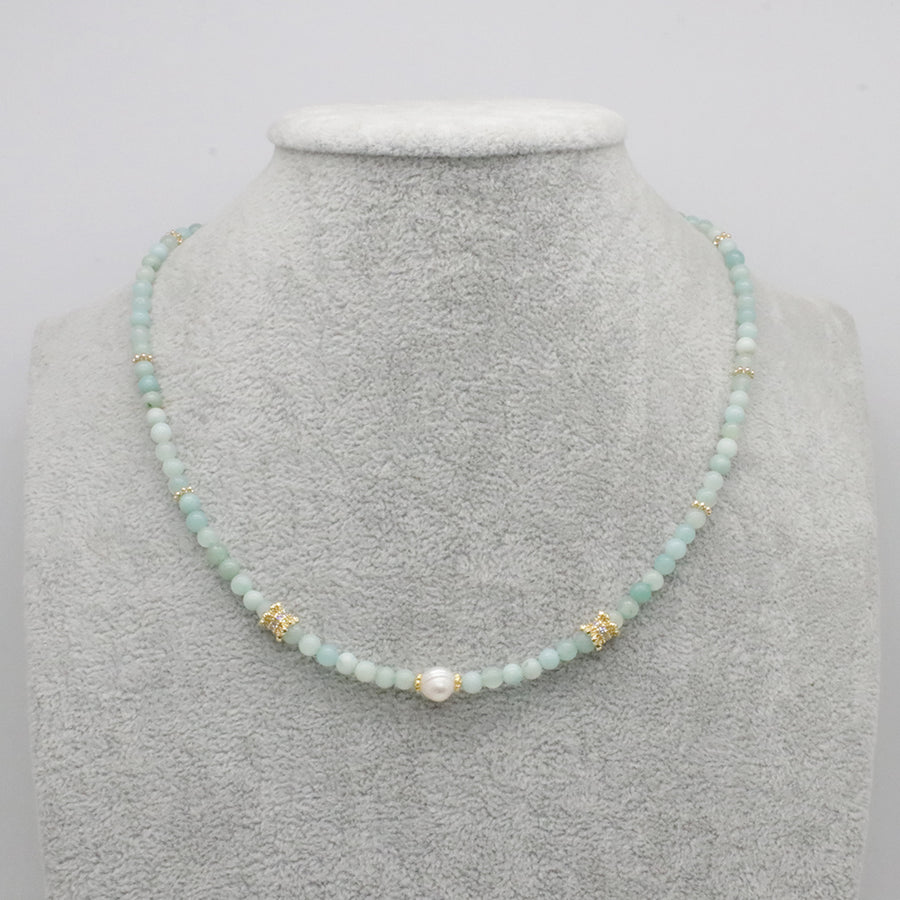 Nice Colourful China Jade Beads Necklace