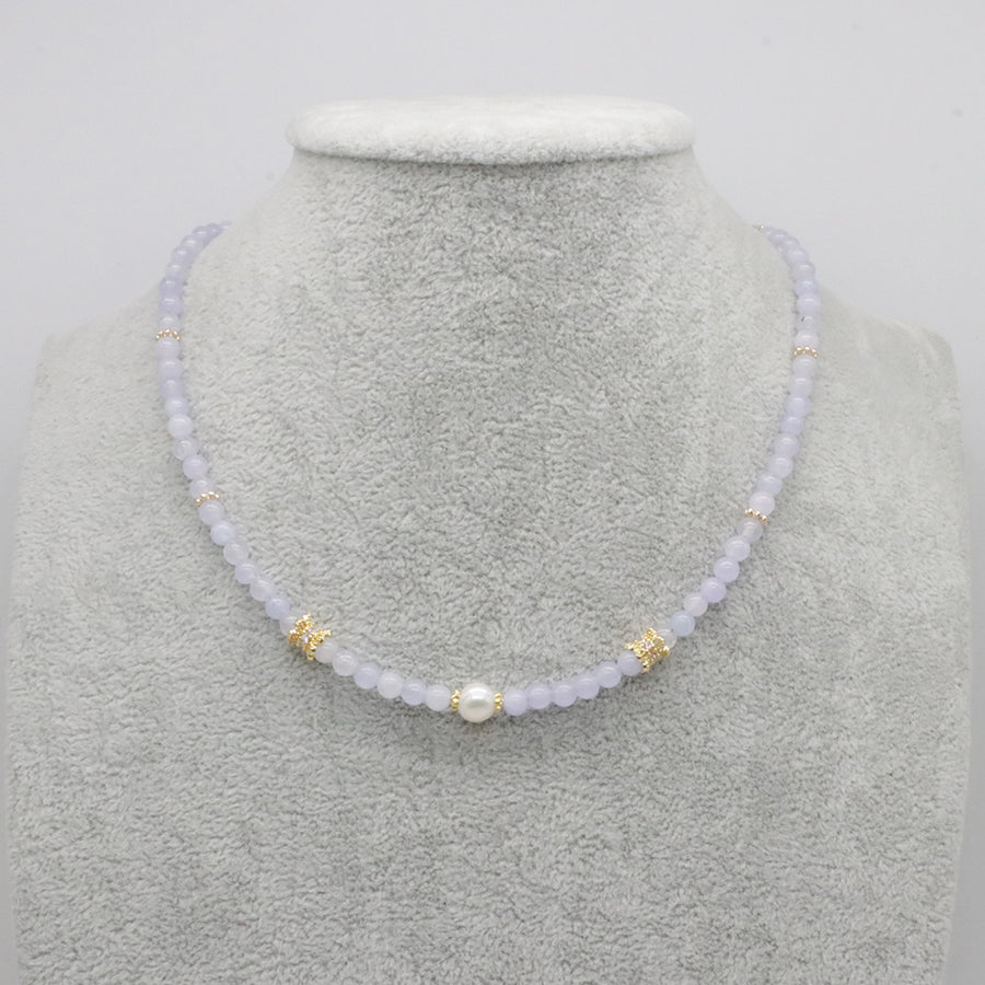 Nice Colourful China Jade Beads Necklace