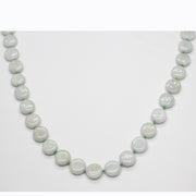 China Hetian Jade Roudel Perlen Zahnform Halskettenständer
